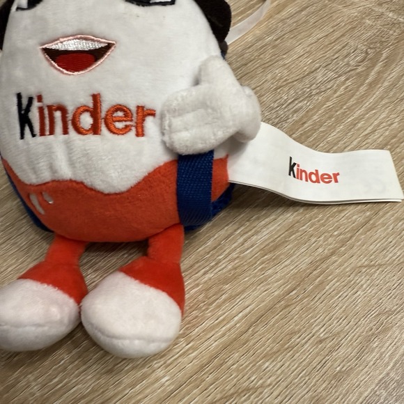 Kinder Surprise Stewardess 9" Plush Toy Kids at Heart w/ Backpack Ferrero Rocher - Picture 3 of 10